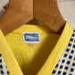 1960s Kids Yellow Unusual Cotton Cardigan