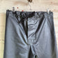 1950s Black PVC British Military Trousers