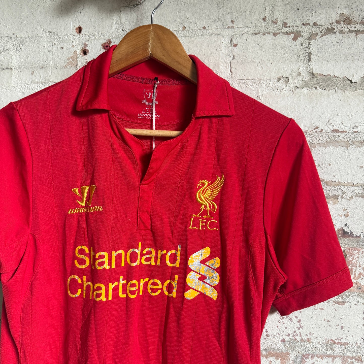 2012-2013 Red Liverpool Home Football Kit Shirt Lucas