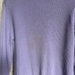 1960s Lilac Purple Wool Knitted Jumper