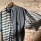 1980s Grey Striped Shirt