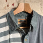 1980s Grey Striped Shirt
