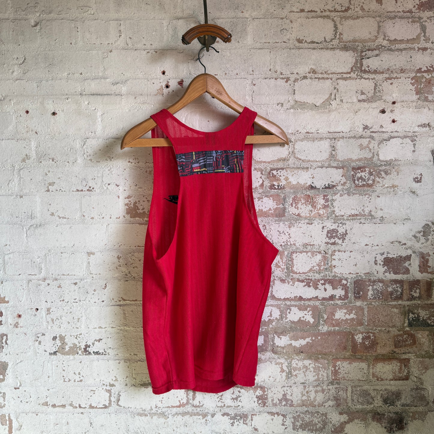 1990s Red Nike Sports Vest Top