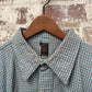 1950s Wool British Pullover Button Shirt