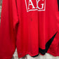 2000s Red Nike Manchester United Training Sweatshirt