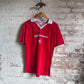 1990s Red German Football Template Shirt