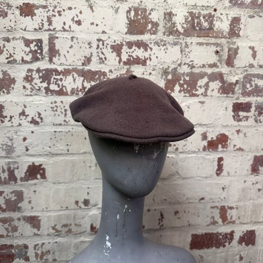 1980s Beige Kangol Flat Cap Hat