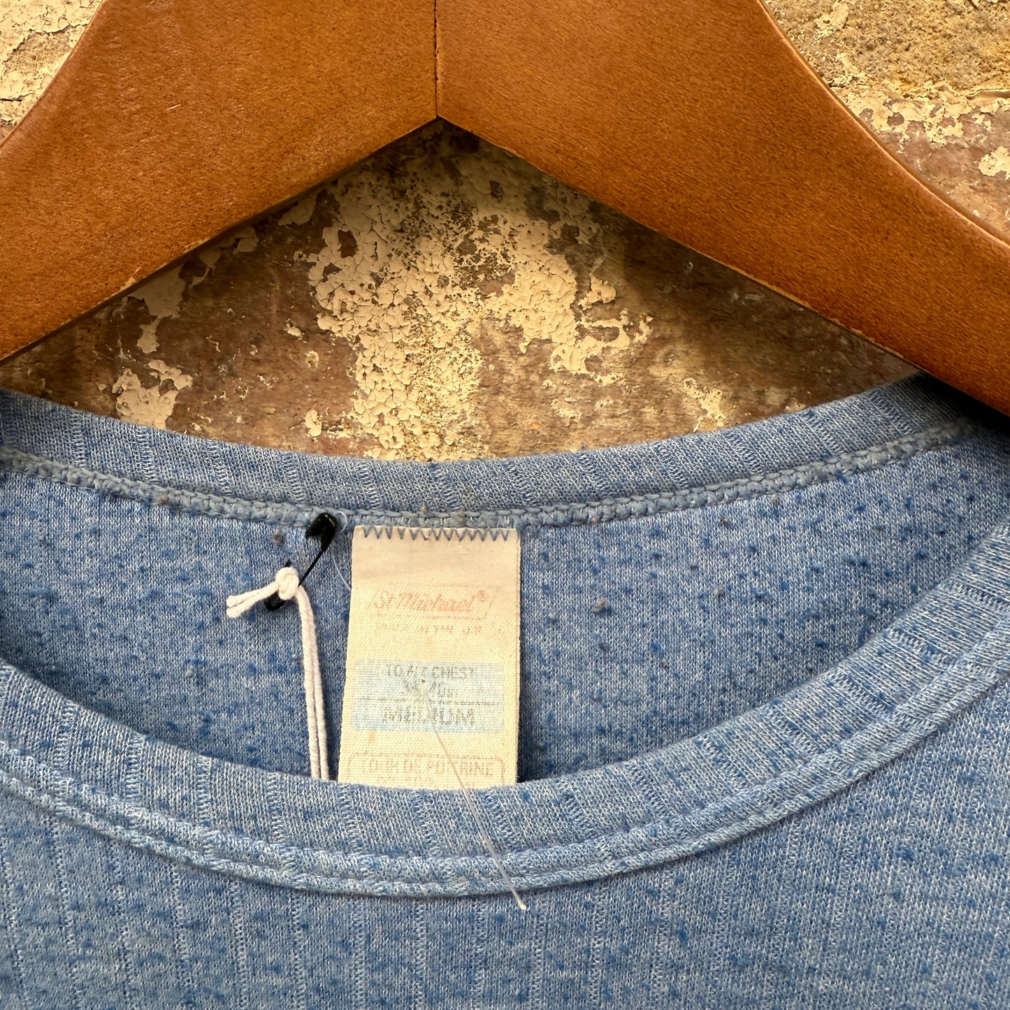 1980s Blue St Michael T-Shirt