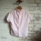 1960s Light Pink Button Blouse Top