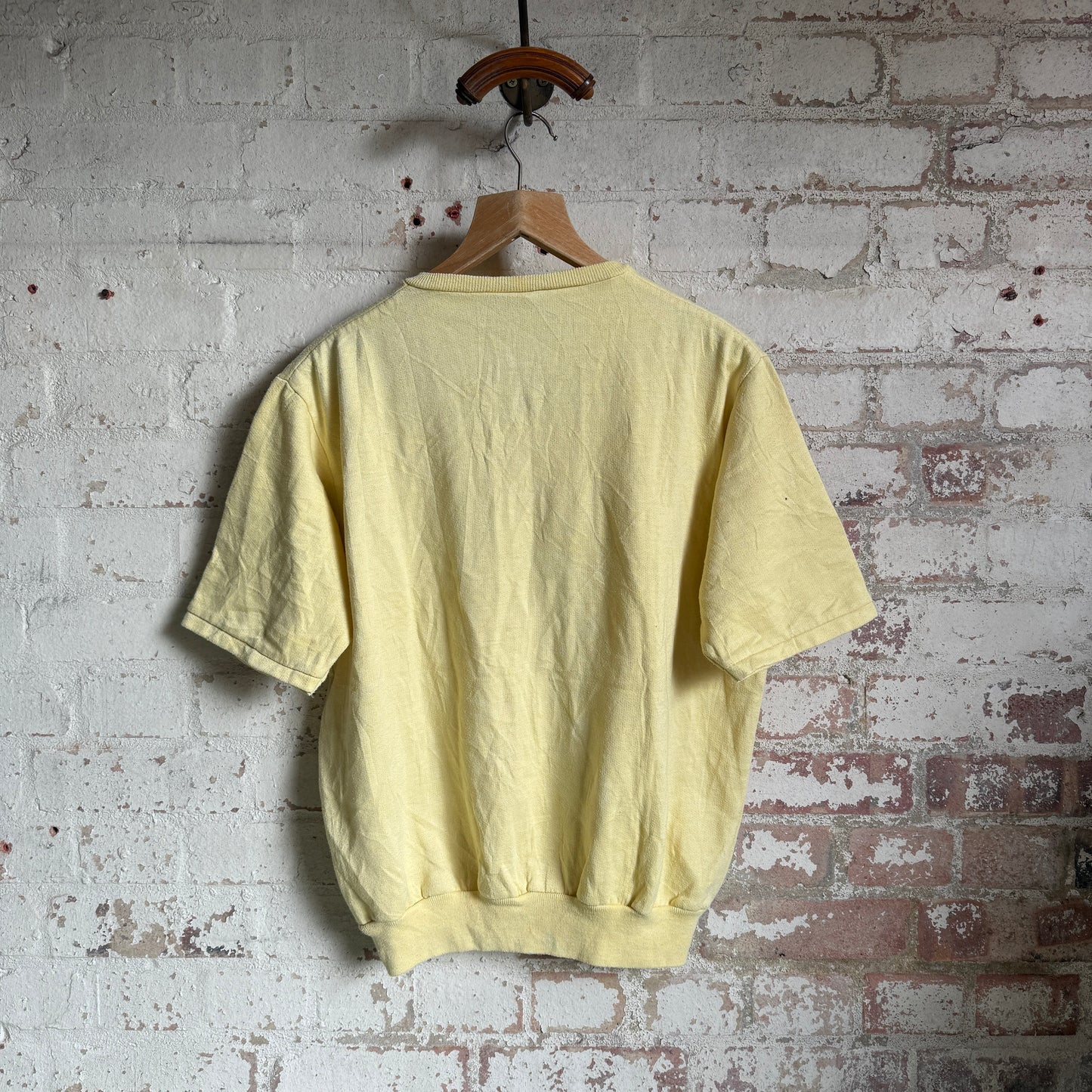 1980s Yellow Australian Graphic Sweatshirt