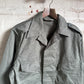 1980s Green Military Work Style Jacket