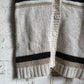 1980s Cream Wool Knitted Button Jumper