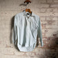 1960s Light Blue Cotton Button Shirt