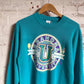1980s Turquoise Grandma University Graphic Sweatshirt
