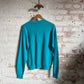 1980s Turquoise Grandma University Graphic Sweatshirt