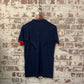 1970s Navy Blank Cotton T-Shirt