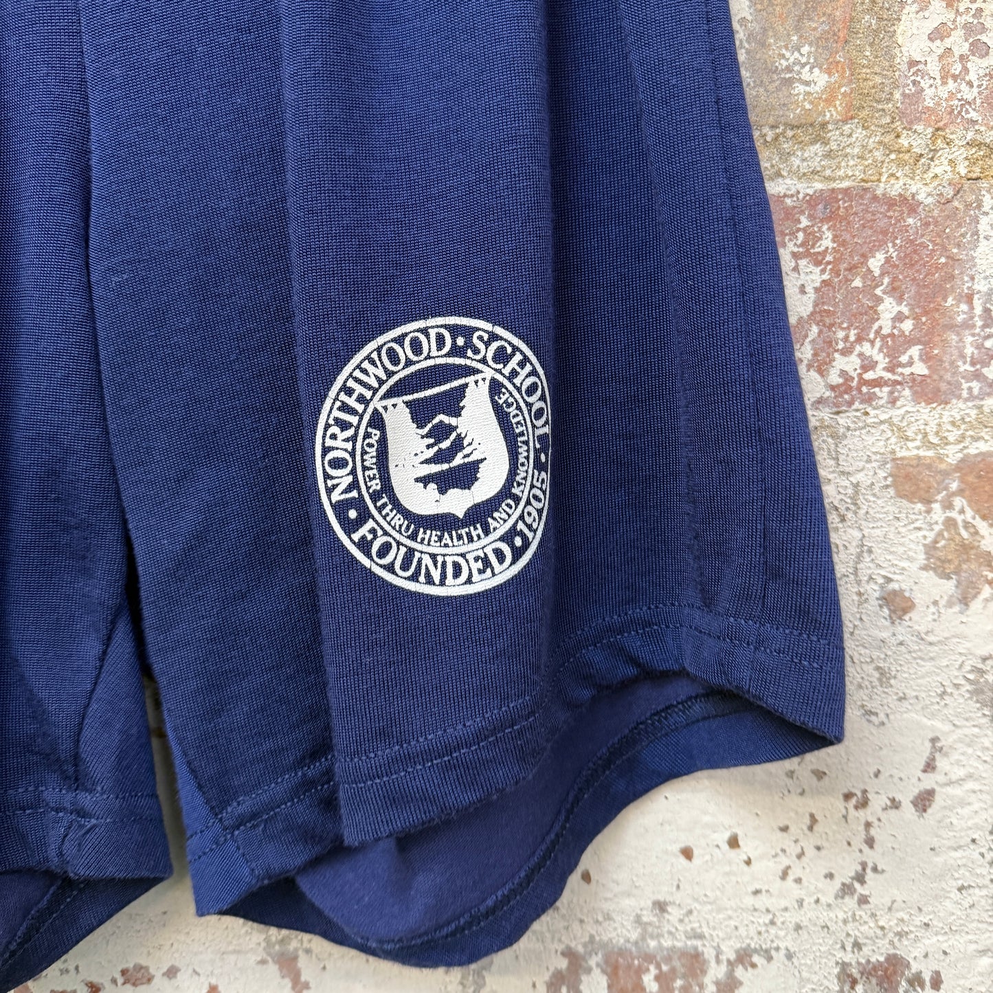 1980s Navy Champion Rayon Sports Shorts