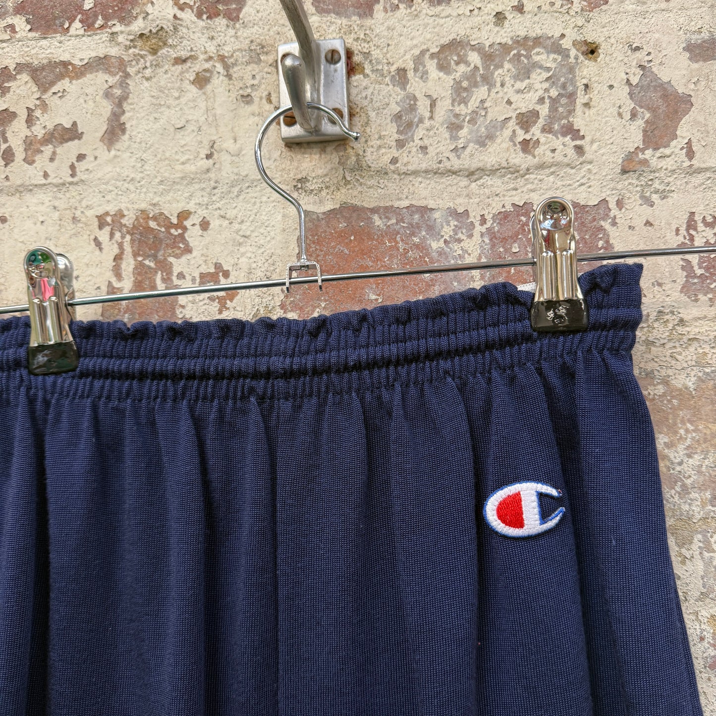 1980s Navy Champion Rayon Sports Shorts