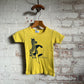 1970s Yellow Earth Graphic T-Shirt