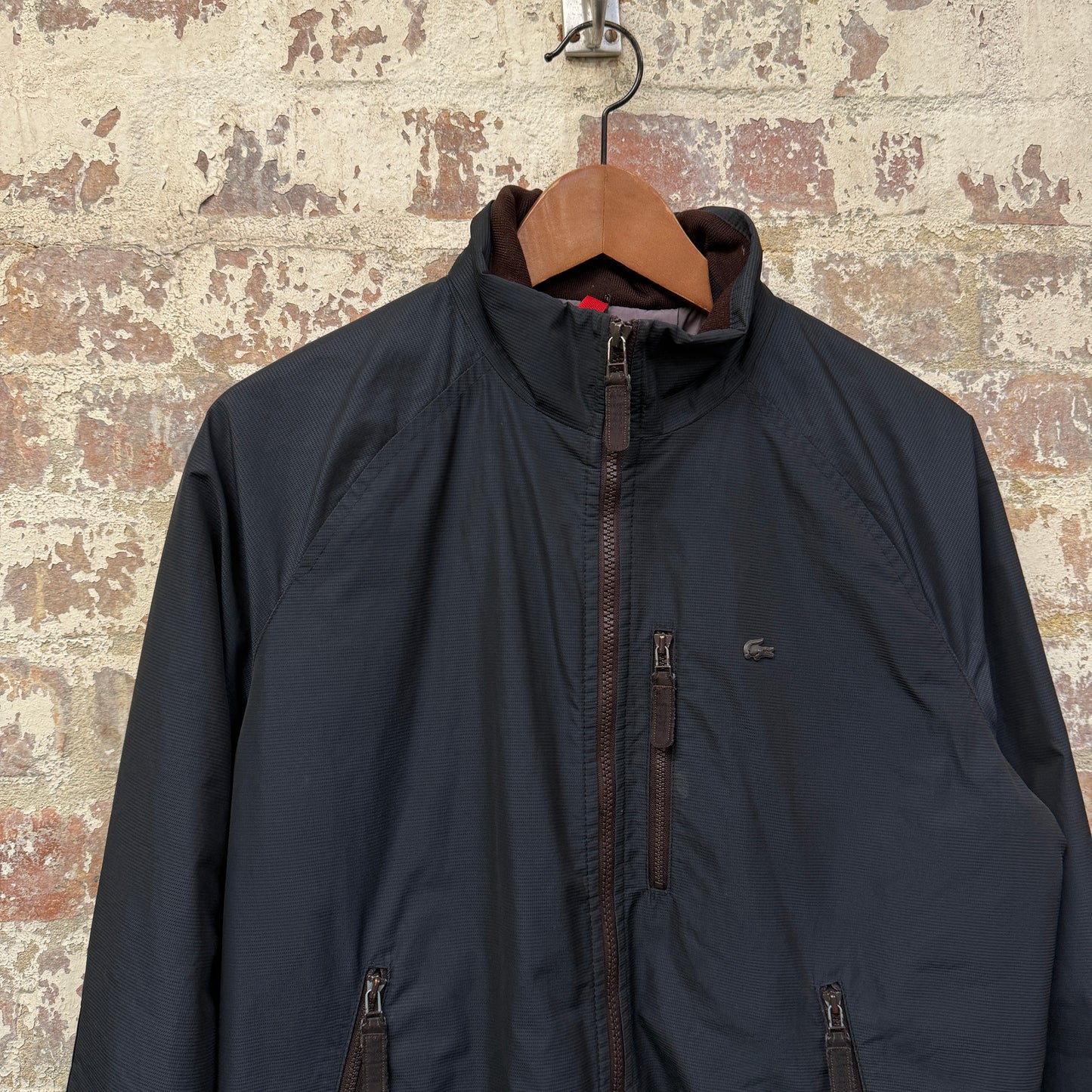 2000s Navy Lacoste Harrington Jacket