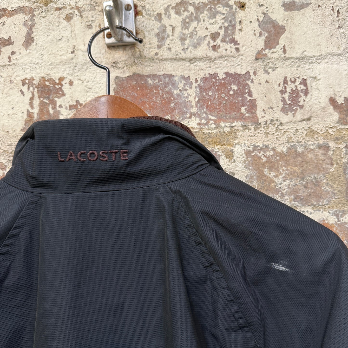 2000s Navy Lacoste Harrington Jacket
