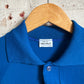 1970s Blue Polo Shirt Top