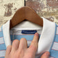 1980s Gieves and Hawkes Striped Polo Shirt Top