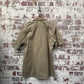 1960s Khaki Italian Military Cotton Button up Shirt