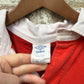 1960s Red Umbro Graphic Rugby Shirt Top