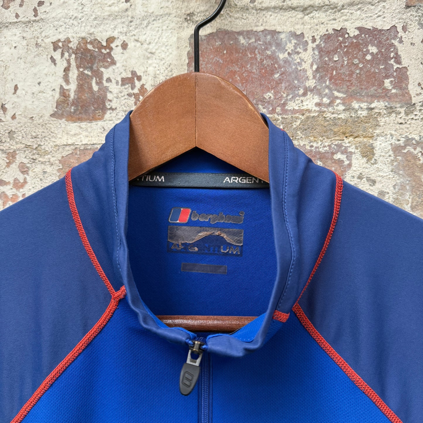 2000s Blue Berghaus Climbing Zip Shirt