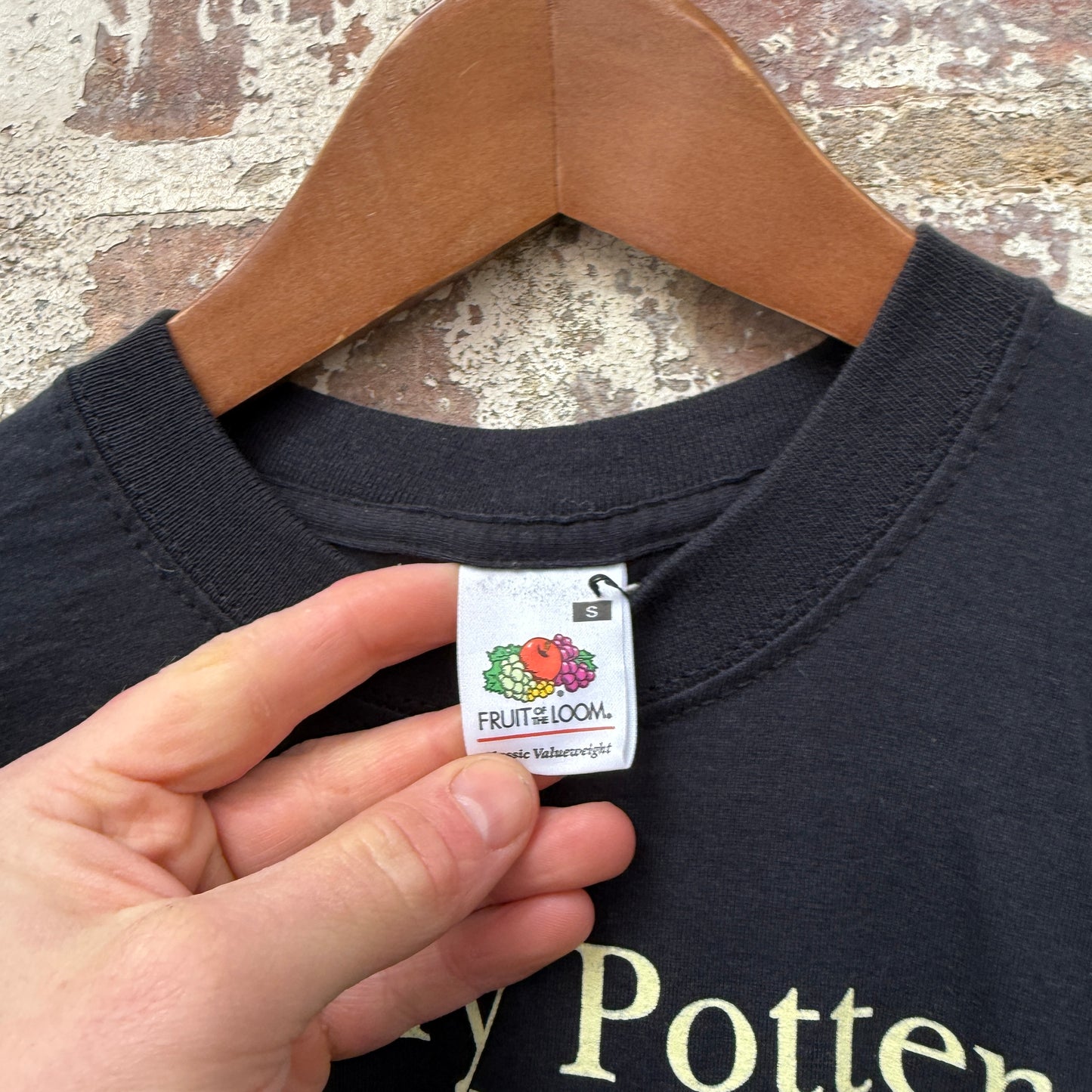 2000s Black Harry Potter Graphic T-Shirt