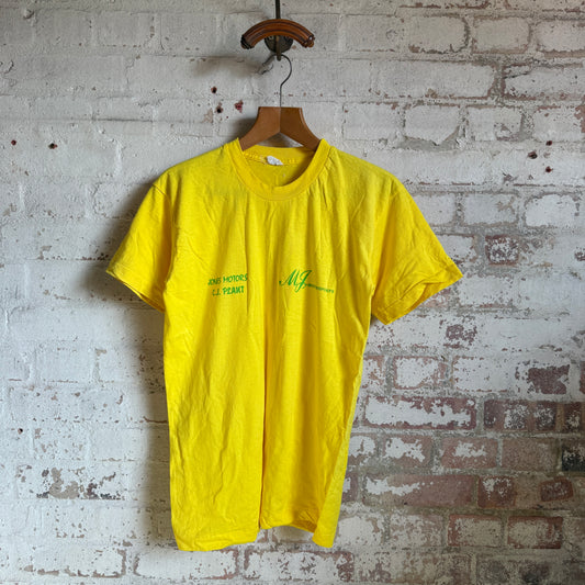 1990s Yellow Graphic T-Shirt