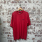 1990s Red Umbro Cotton T-Shirt