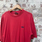 1990s Red Umbro Cotton T-Shirt