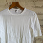 1970s White Blank Cotton T-Shirt