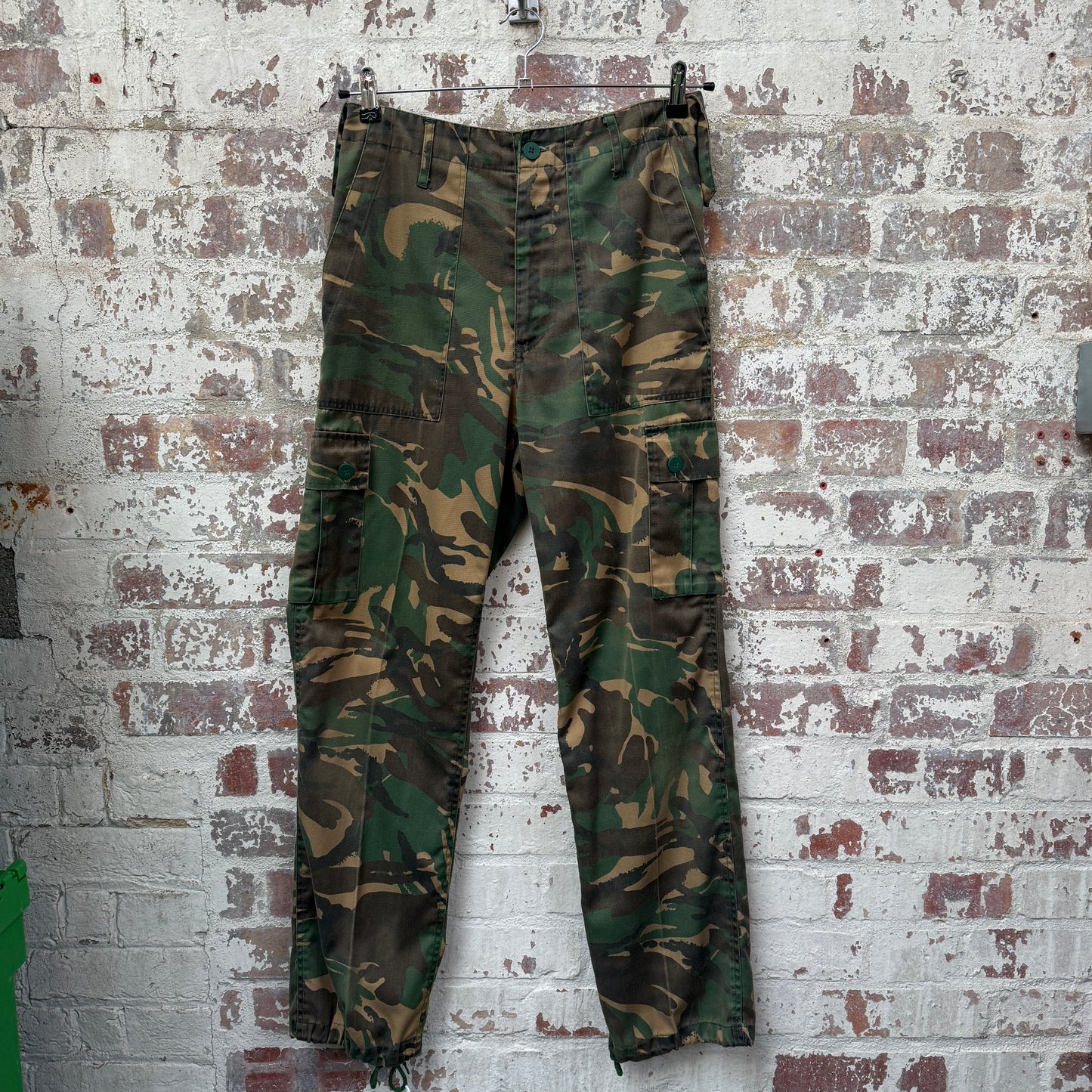 1980s Military DPM Camouflage Cargo Trousers