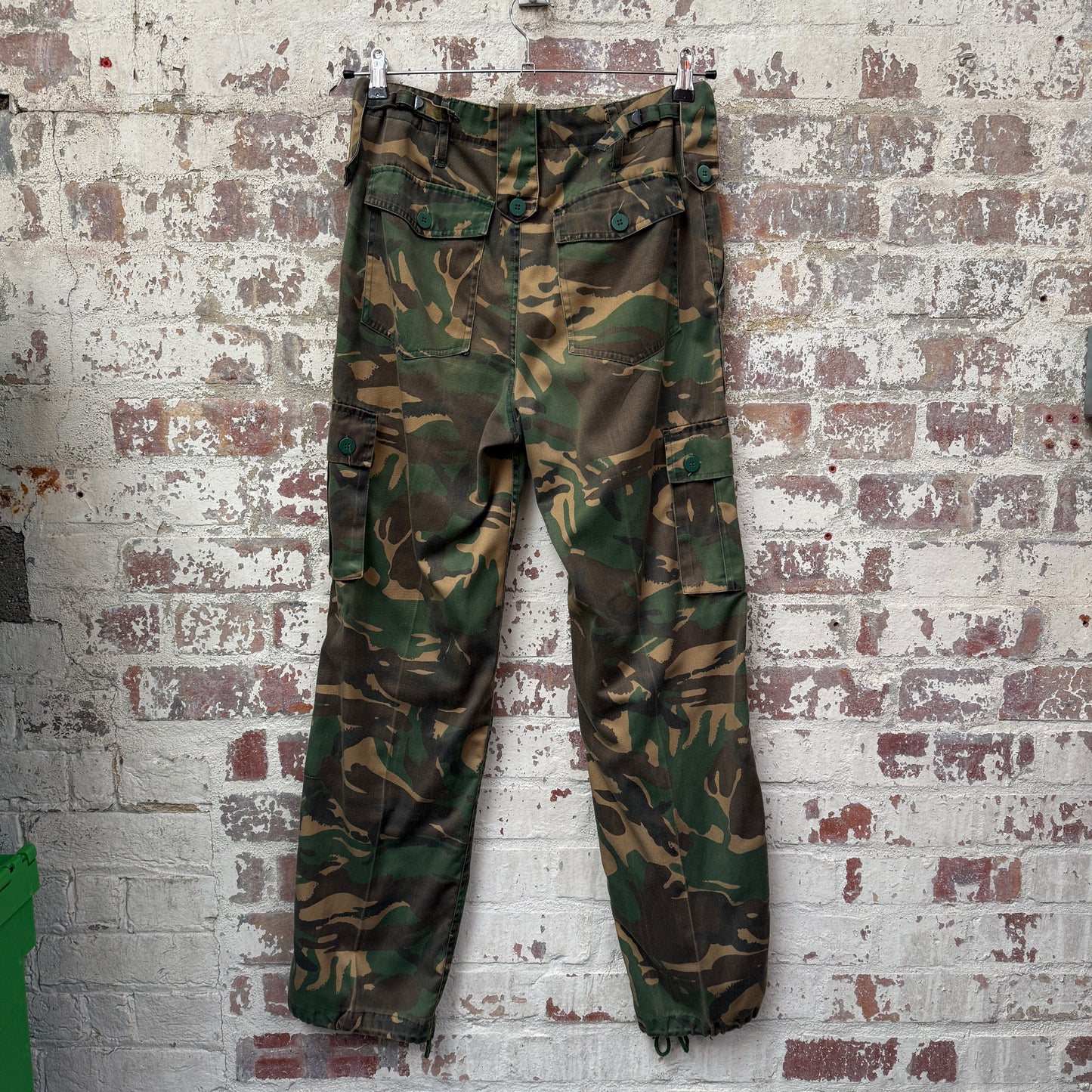 1980s Military DPM Camouflage Cargo Trousers