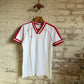 1970s White German Football Template T-Shirt