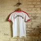 1970s White German Football Template T-Shirt