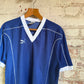 1990s Blue Puma Football Template T-Shirt