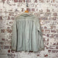 1970s Grey Suede Leather Pullover Shirt Jacket