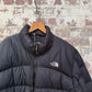 2000s Black North Face Puffer Jacket Coat
