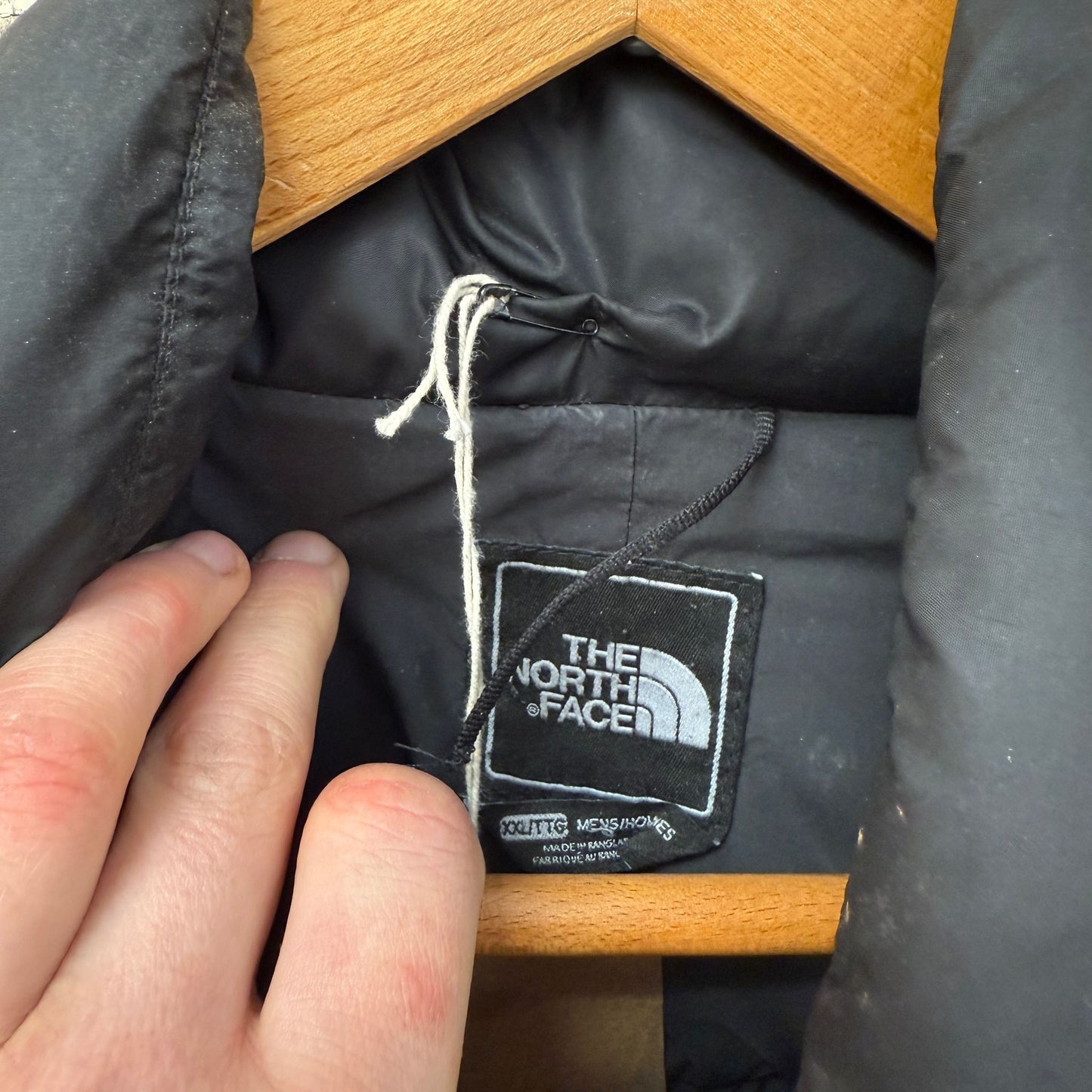 2000s Black North Face Puffer Jacket Coat