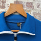 1980s Blue Zip Up Track Top