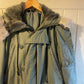 1970s Green US Military Parka Jacket Coat