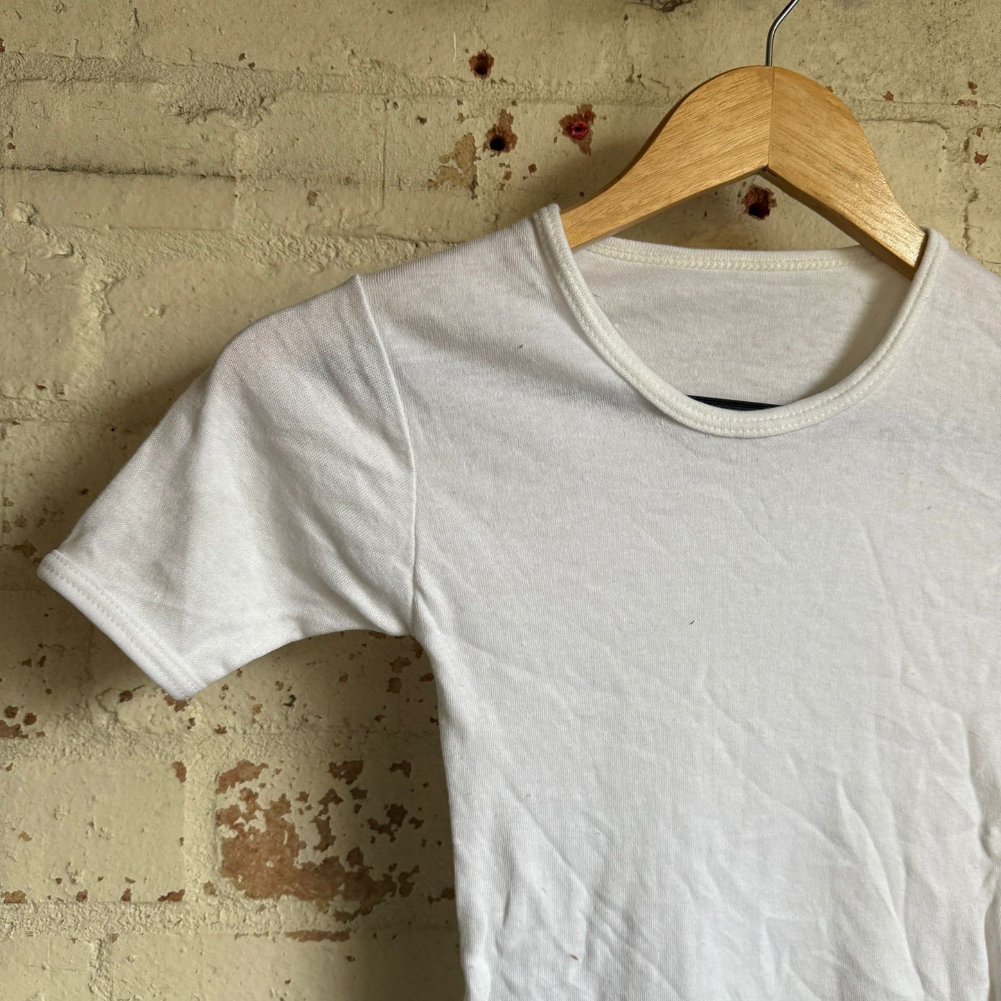 1970s Blank White T-shirt