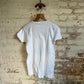 1970s White Short-Sleeve Blank Ringer T-shirt