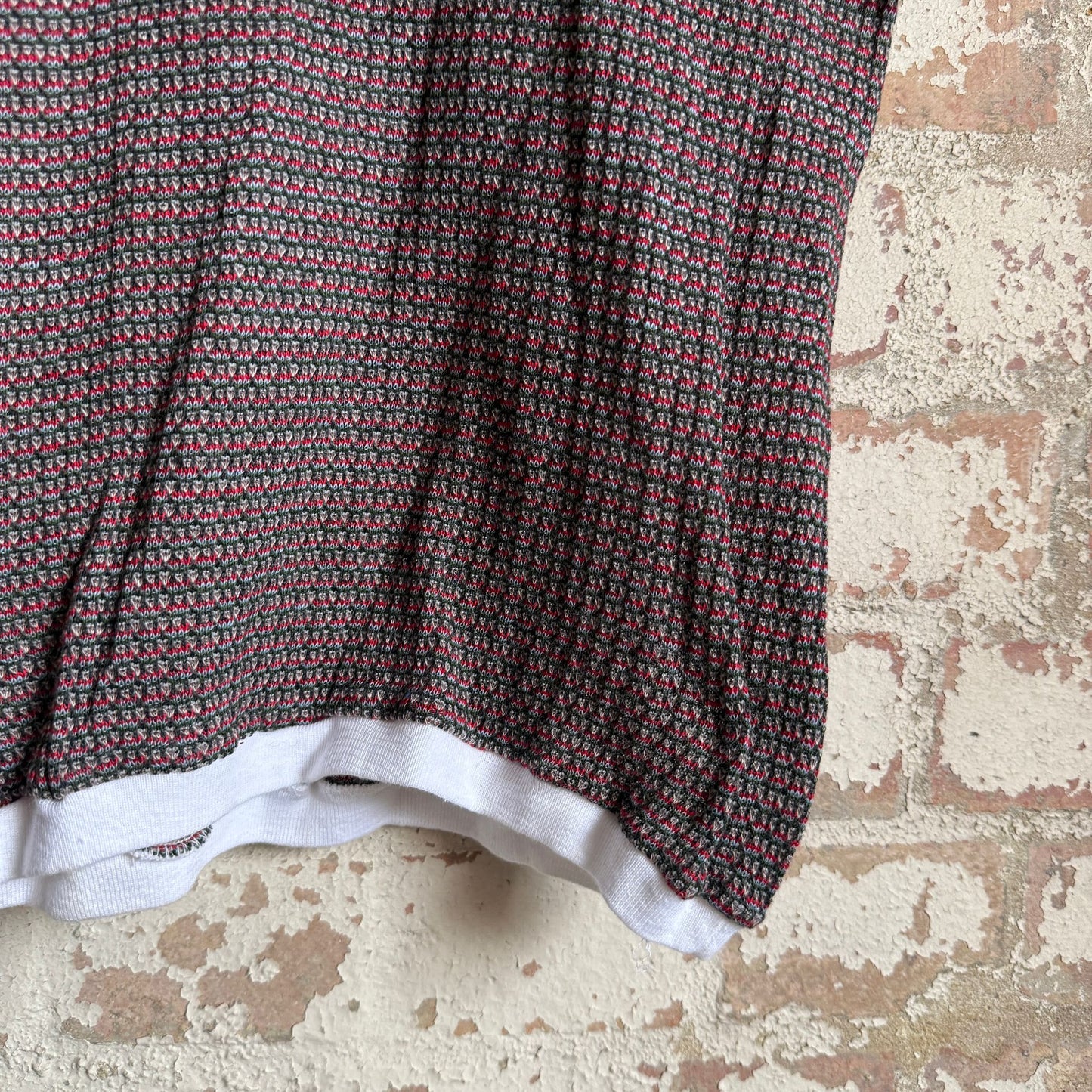 1960s 1970s Knitted Ringer T-Shirt