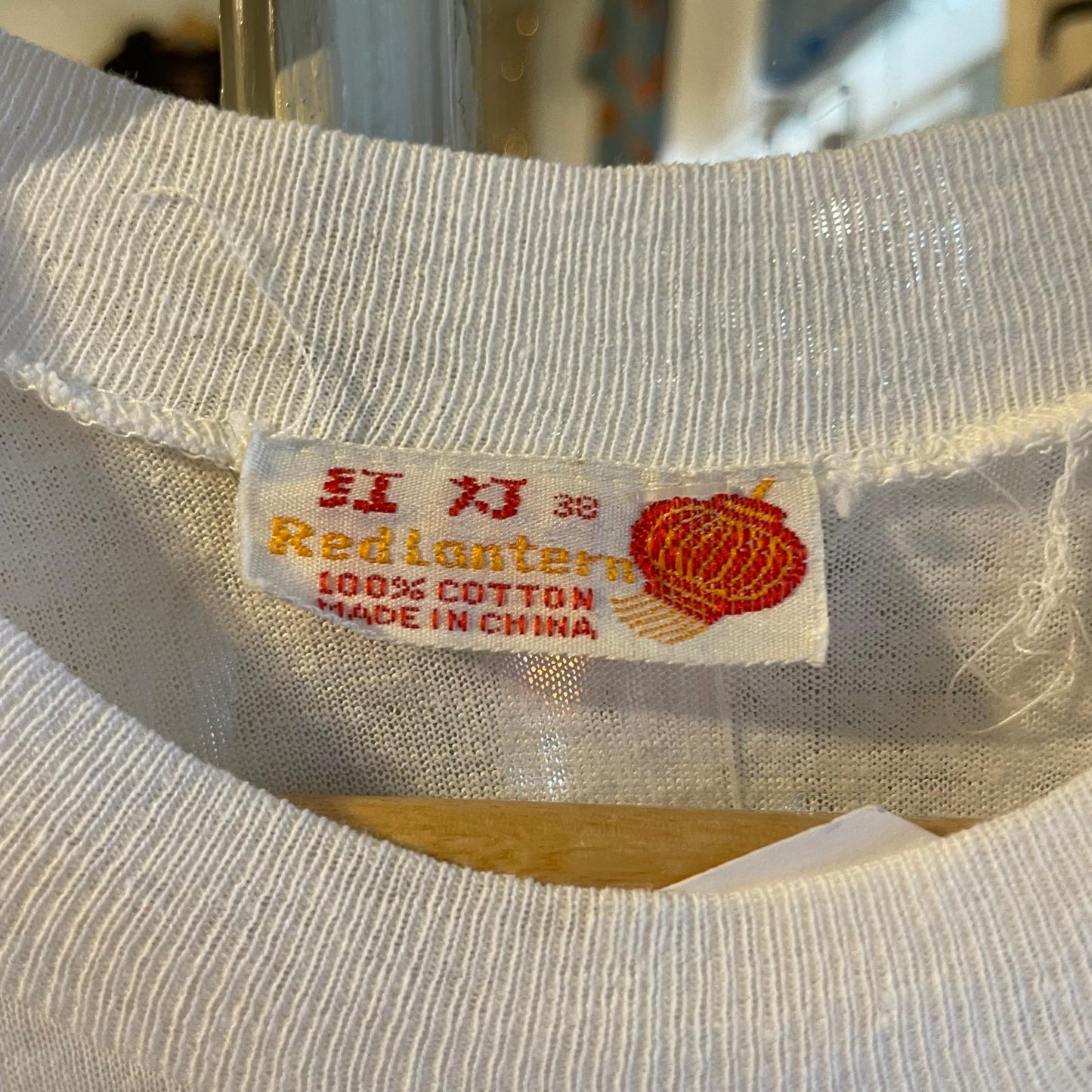 1980s White Cyclist Graphic T-shirt