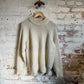 1970s Cream Wool Peter Storm Knitted Jumper